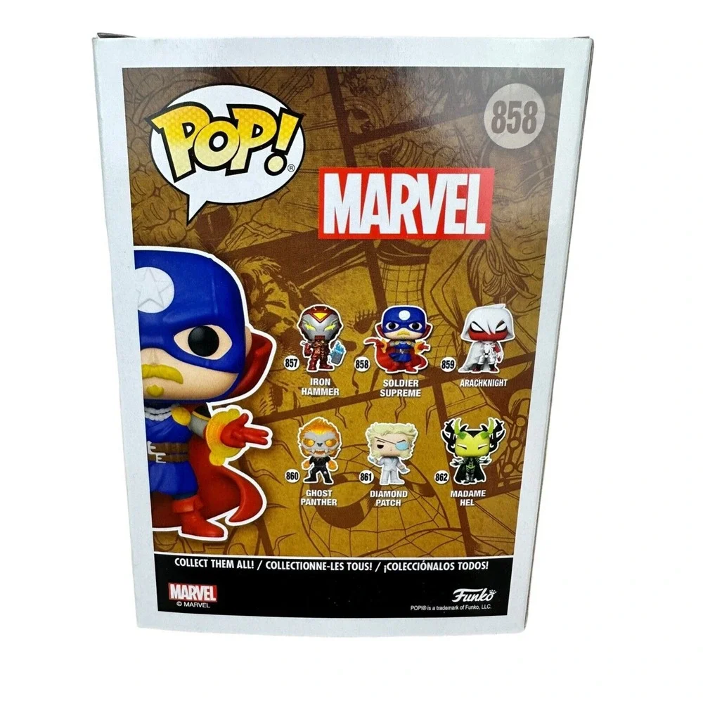 Marvel Infinity‎ Warps Funko POP Vinyl Figure | Soldier Supreme